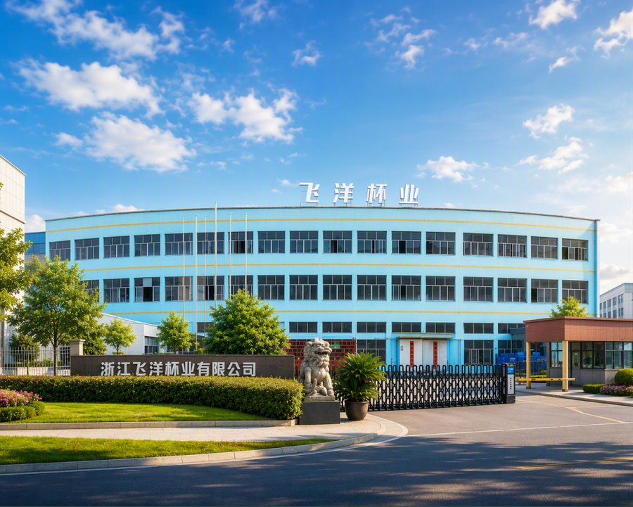 Zhejiang Feiyang Cup factory building in YongKang, China