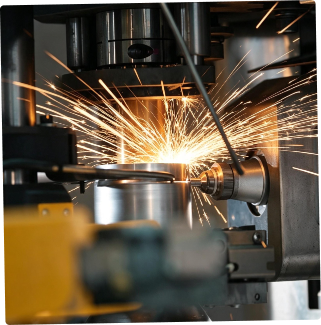 Welding process in the Feiyang tooling workshop