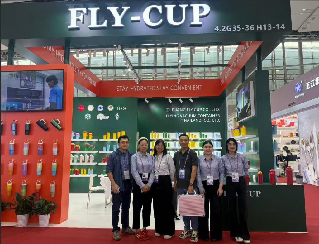 亮相广交会，斩获新商机｜FLY-CUP 飞洋携全系列真空容器产品闪耀第 136 届广交会